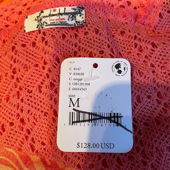 NWT Free People Intimately   Tiers For You maxi dress size M - Picture 9 of 10